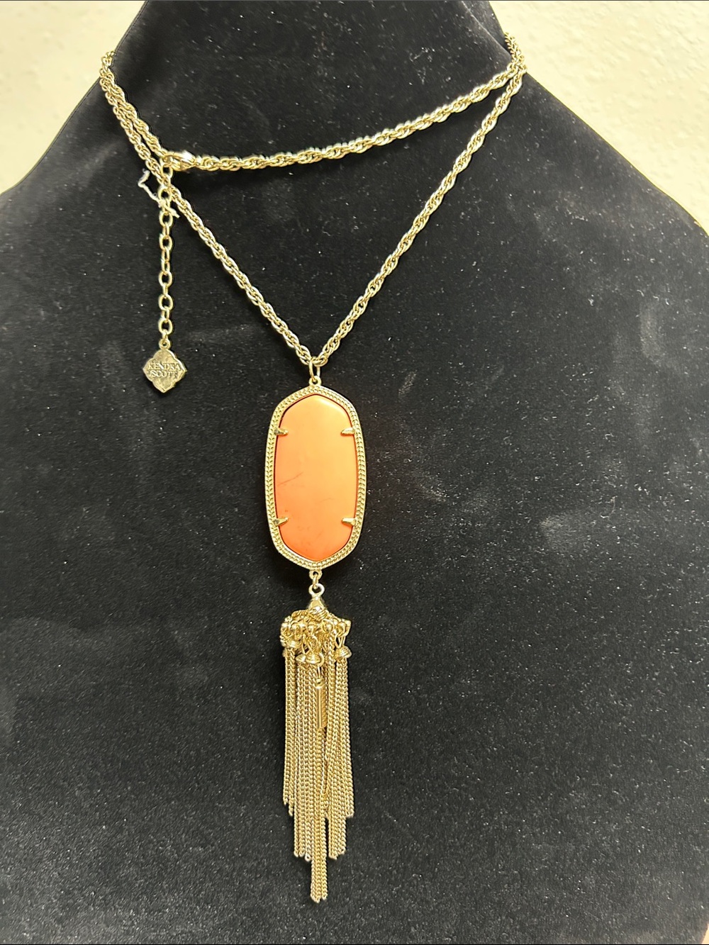 Kendra Scott Rayne tassel necklace